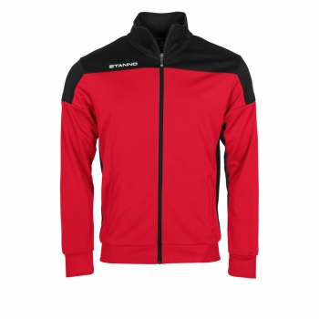 Stanno Pride Trainingsjacke Rot-Schwarz
